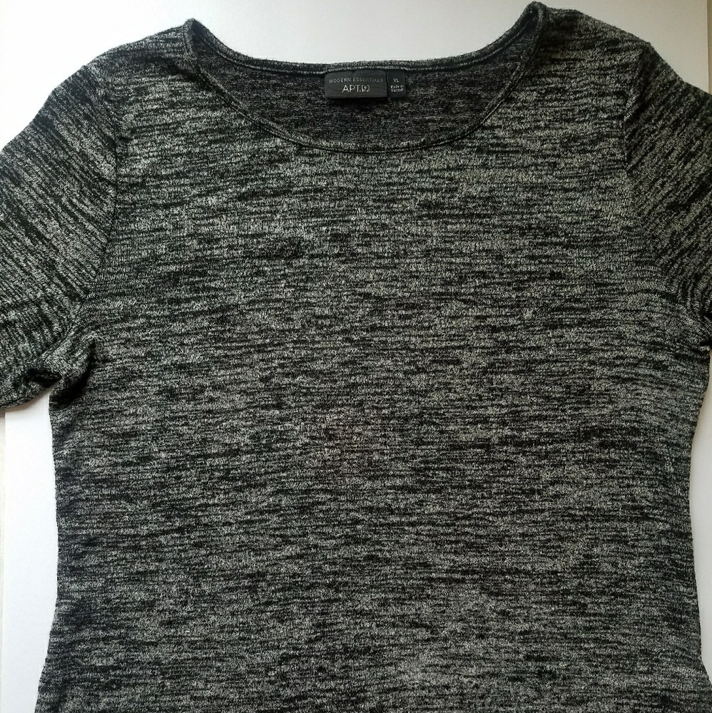Dark Grey Modern essentials Tunic  (XL)